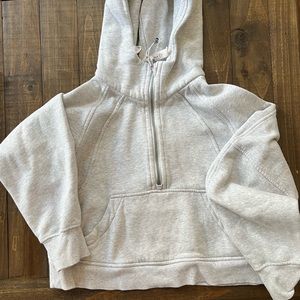 Scuba Oversized Half-Zip Hoodie
